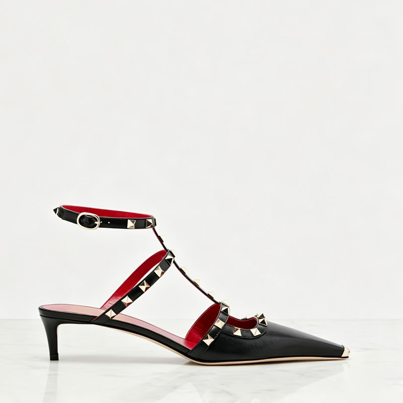 Women'S Shoes Quality - 2026 Women's Rivet Low Heel Square