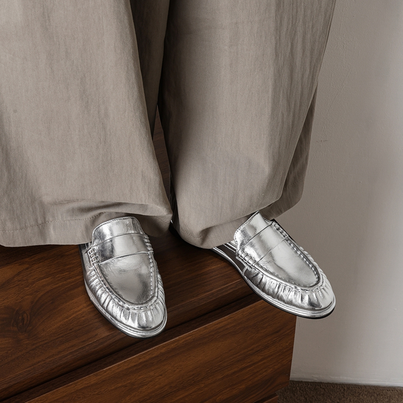 Women Shoes Loafers - 2026 New Classic Genuine Leather Women