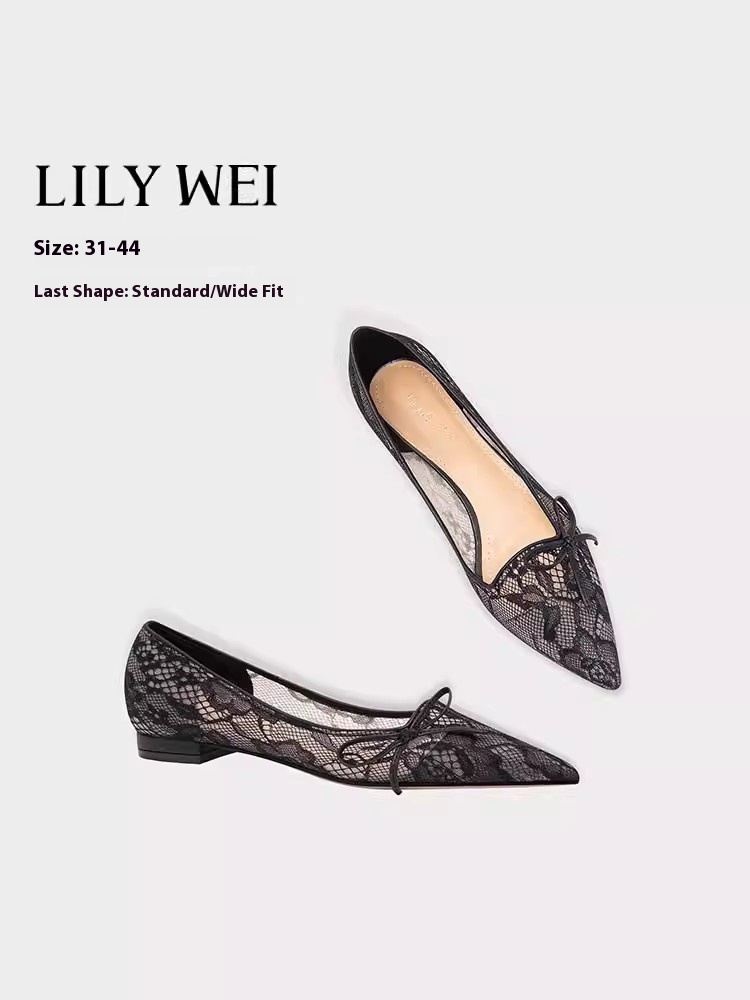 Flat stiletto heels spring and - огляд і ціна Wide Fit Heels