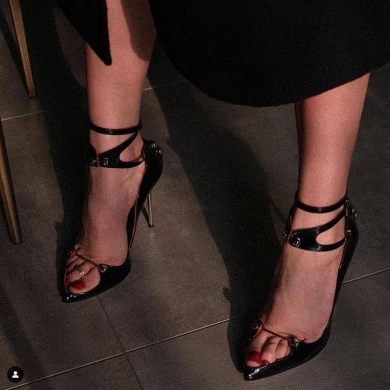 10cm Metal High Heel Sandals,W - огляд і ціна Women'S Shoes Hands Free