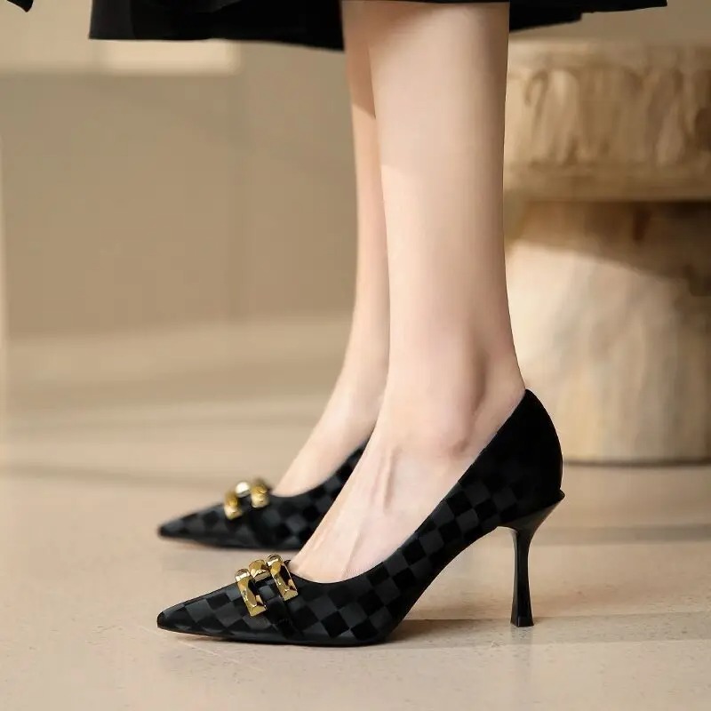 Office With Medium Heels Black - огляд і ціна Women Shoes Quick Delivery