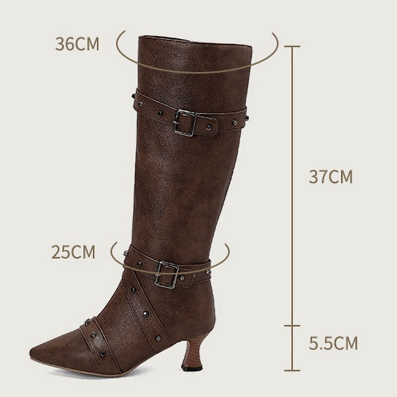 Girseaby Ladies Knee Length Bo - огляд і ціна Wide Fit Heels
