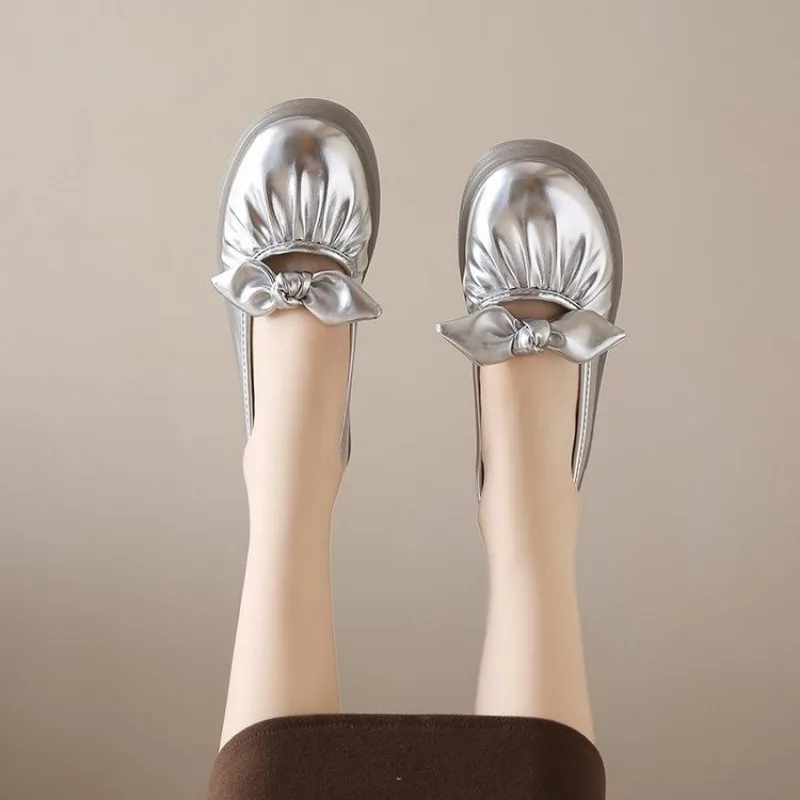 Low Heel Elegant With Bow Shoe - огляд і ціна Women Shoes Quick Delivery