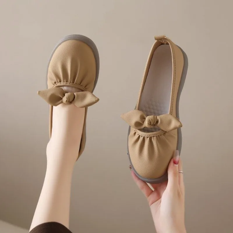 Low Heel Elegant With Bow Shoe - огляд і ціна Women Shoes Quick Delivery