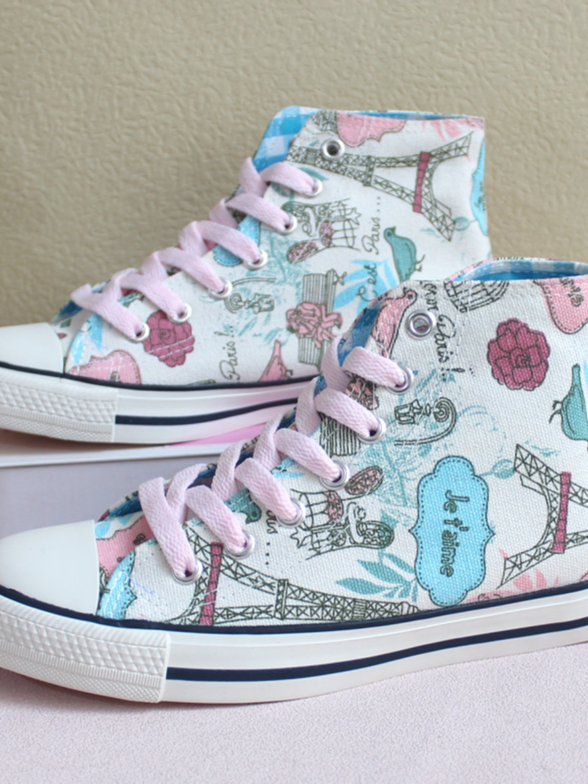 Cartoon Hand-painted New High  - огляд і ціна Women'S Shoes Hands Free