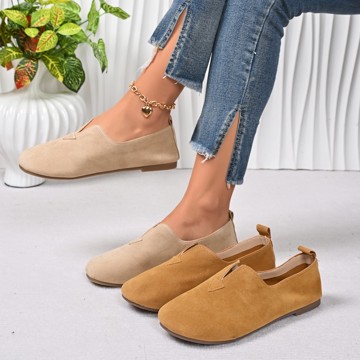 Women's Flat Shoes Slip-on Rou - огляд і ціна Women Shoes Quick Delivery