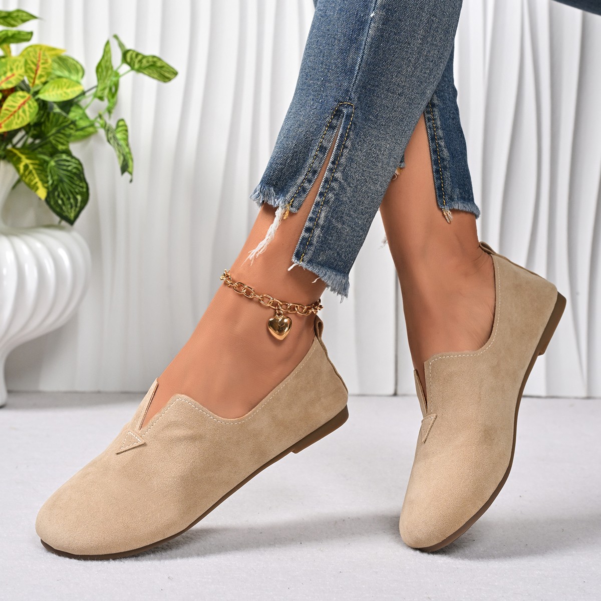 Women's Flat Shoes Slip-on Rou - огляд і ціна Women Shoes Quick Delivery
