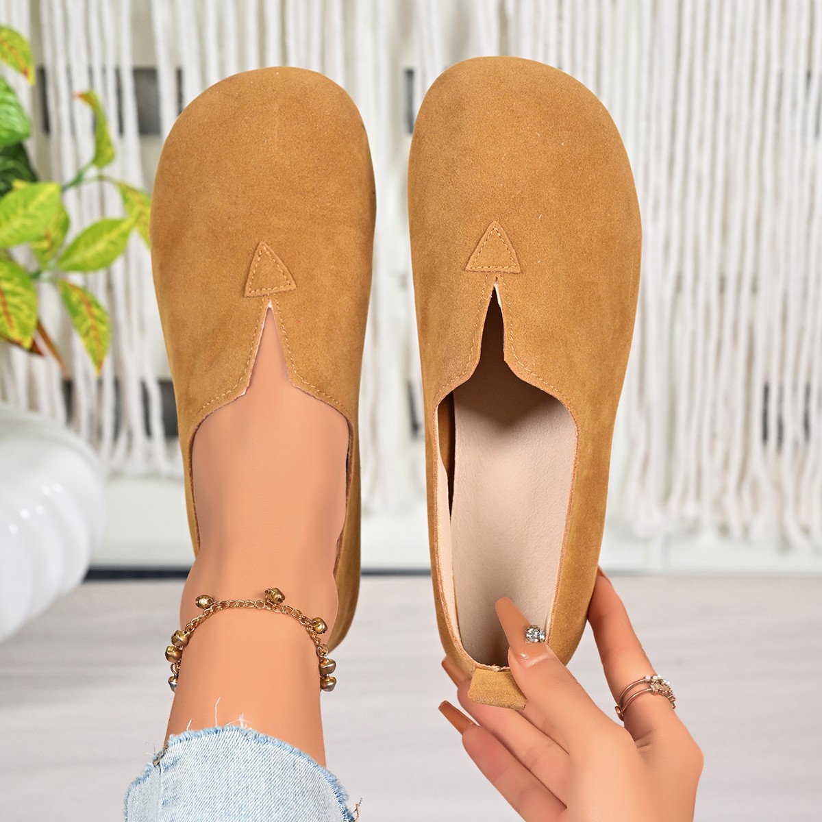 Women's Flat Shoes Slip-on Rou - огляд і ціна Women Shoes Quick Delivery