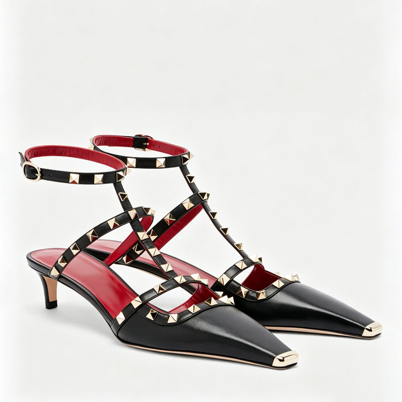 2026 Women's Rivet Low Heel Sq - огляд і ціна Women'S Shoes Quality