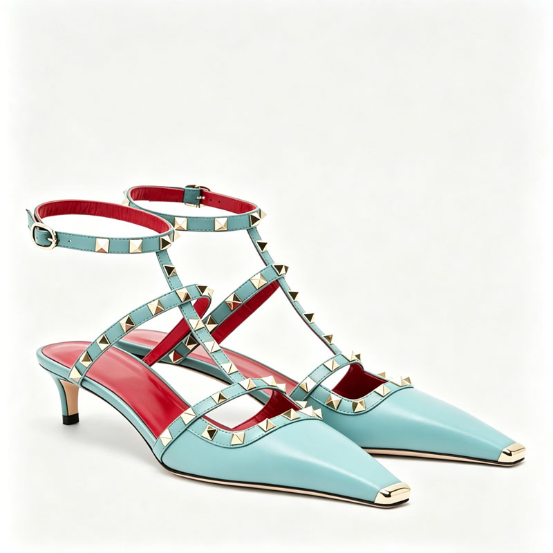 2026 Women's Rivet Low Heel Sq - огляд і ціна Women'S Shoes Quality