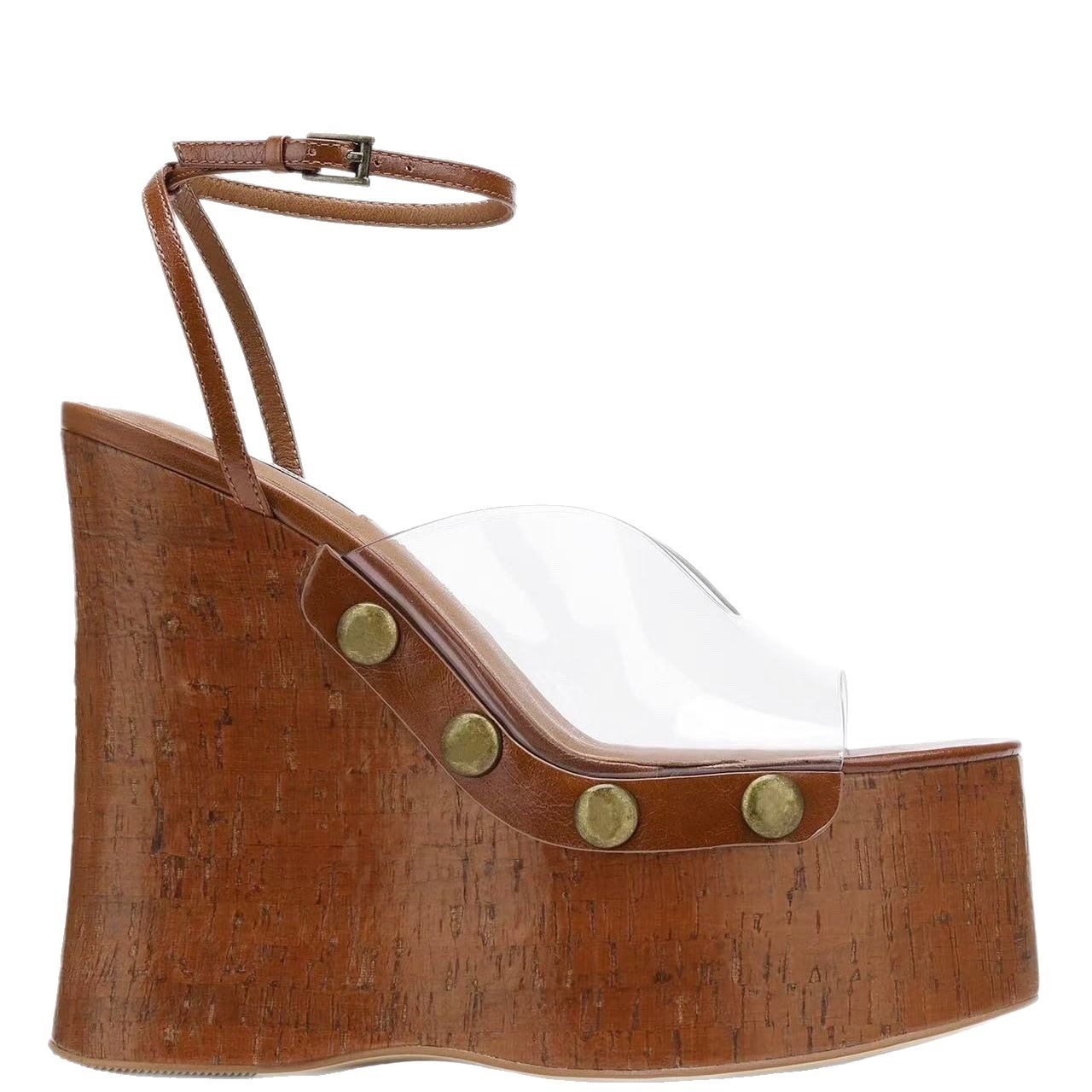 2026Summer Slope Heel Thick Bo - огляд і ціна Wide Fit Heels