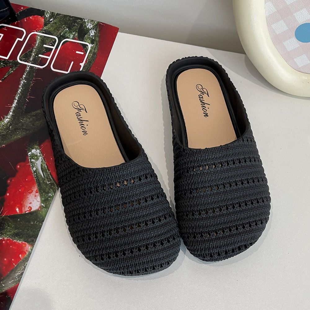 Breathable Baotou Half Slipper - огляд і ціна Women'S Shoes Hands Free