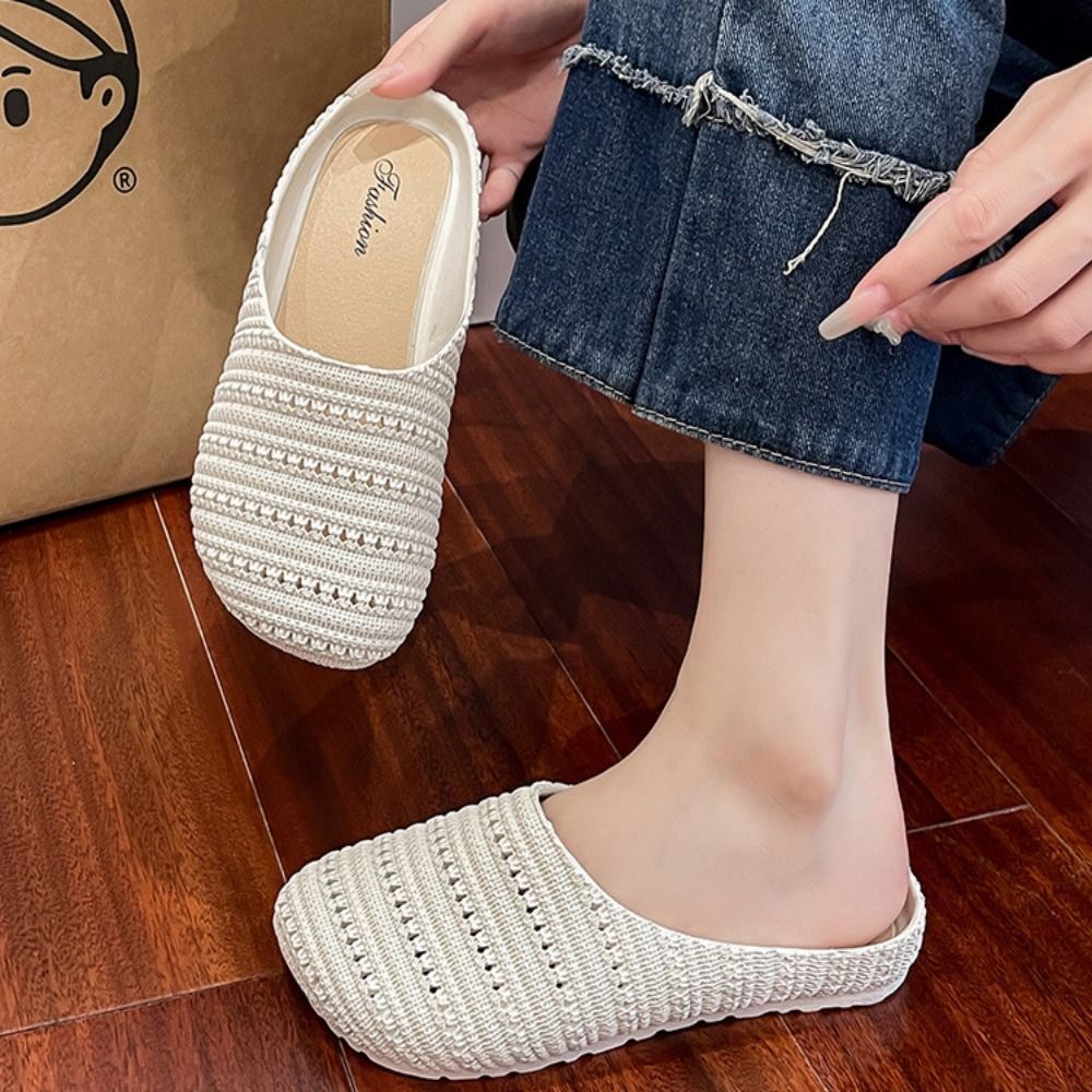 Breathable Baotou Half Slipper - огляд і ціна Women'S Shoes Hands Free