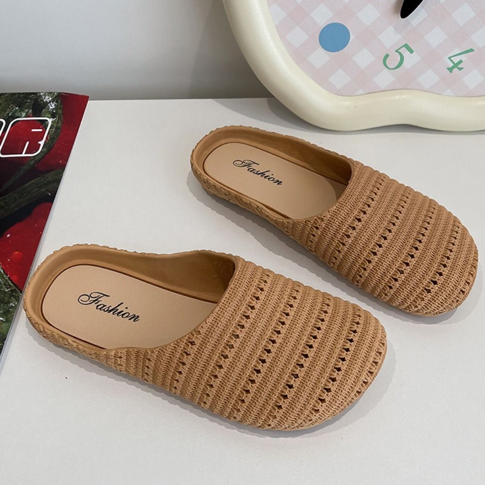 Breathable Baotou Half Slipper - огляд і ціна Women'S Shoes Hands Free
