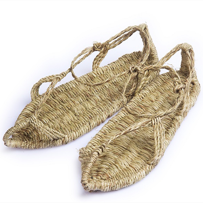Medieval Shoes Straw Sandals V - огляд і ціна Women'S Shoes Hands Free